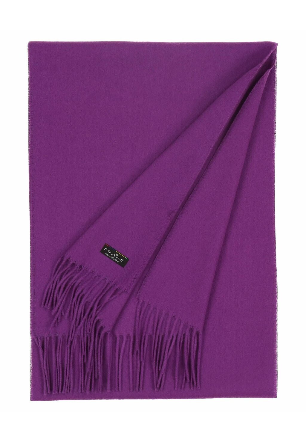 

СДЕЛАНО В ГЕРМАНИИ Cashmink FRAAS, Шарф темно фиолетовый