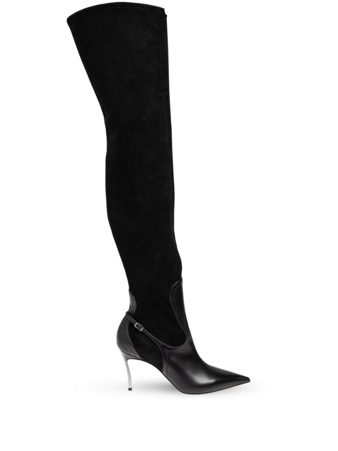 Ботинки Casadei 90 мм Blade, черный
