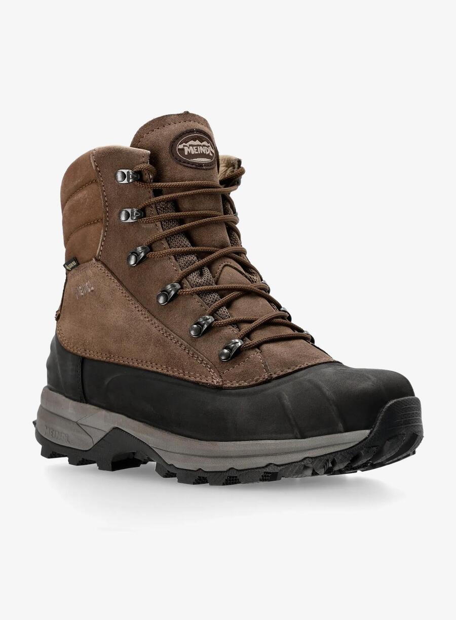 Ботинки Meindl Lillehammer GTX коричневые на теплой подкладке 7998 — фото 3