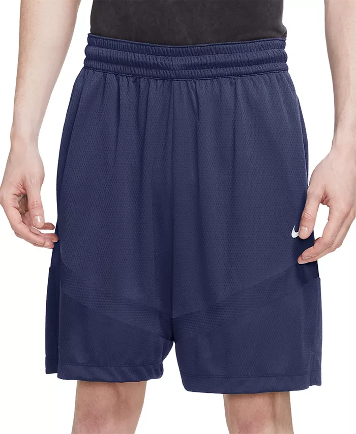 

Шорты баскетбольные мужские Icon с поясом на шнурке, 8", технология Dri-FIT Nike, синий