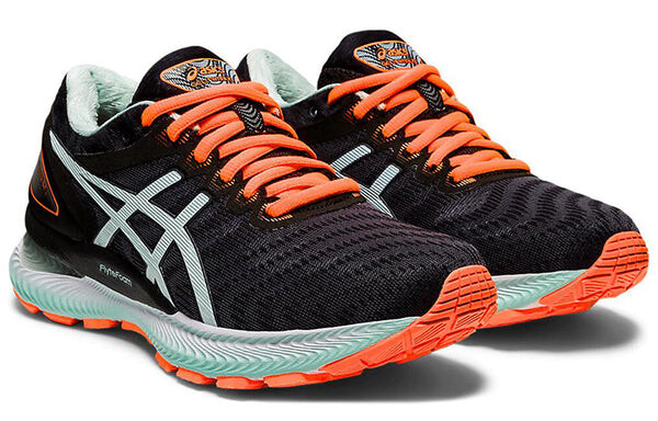 Кроссовки гель нимбус 22 Asics, черный — фото 3