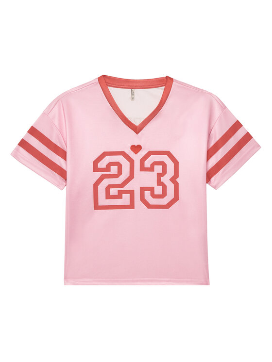 

Футболка обычного кроя Lulu 15354971 Kids Only, розовый