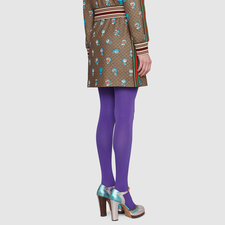 Юбка женская Doraemon x Gucci, бежевый — фото 4