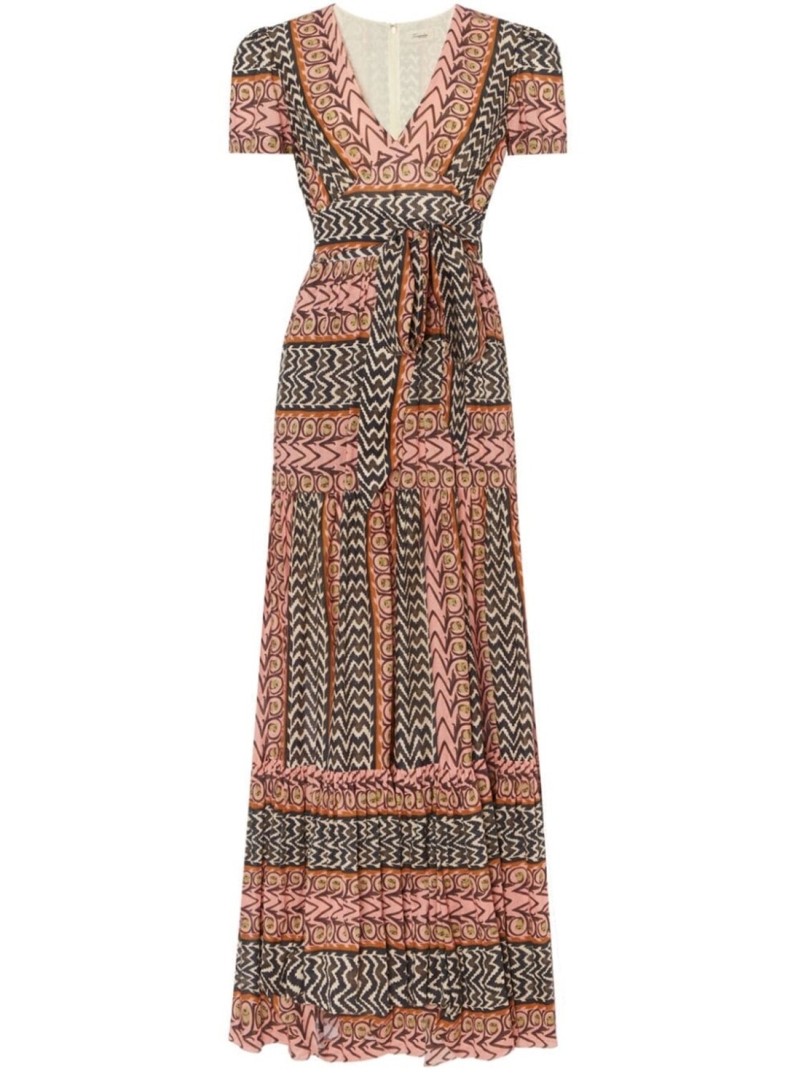 

Temperley London платье макси Джиа, розовый