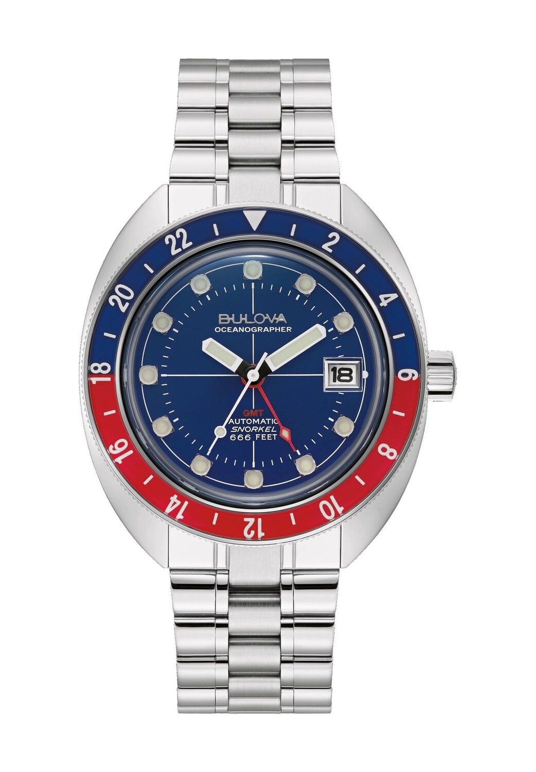 

Мужские наручные часы 96B405 BULOVA, цвет Silber Blau