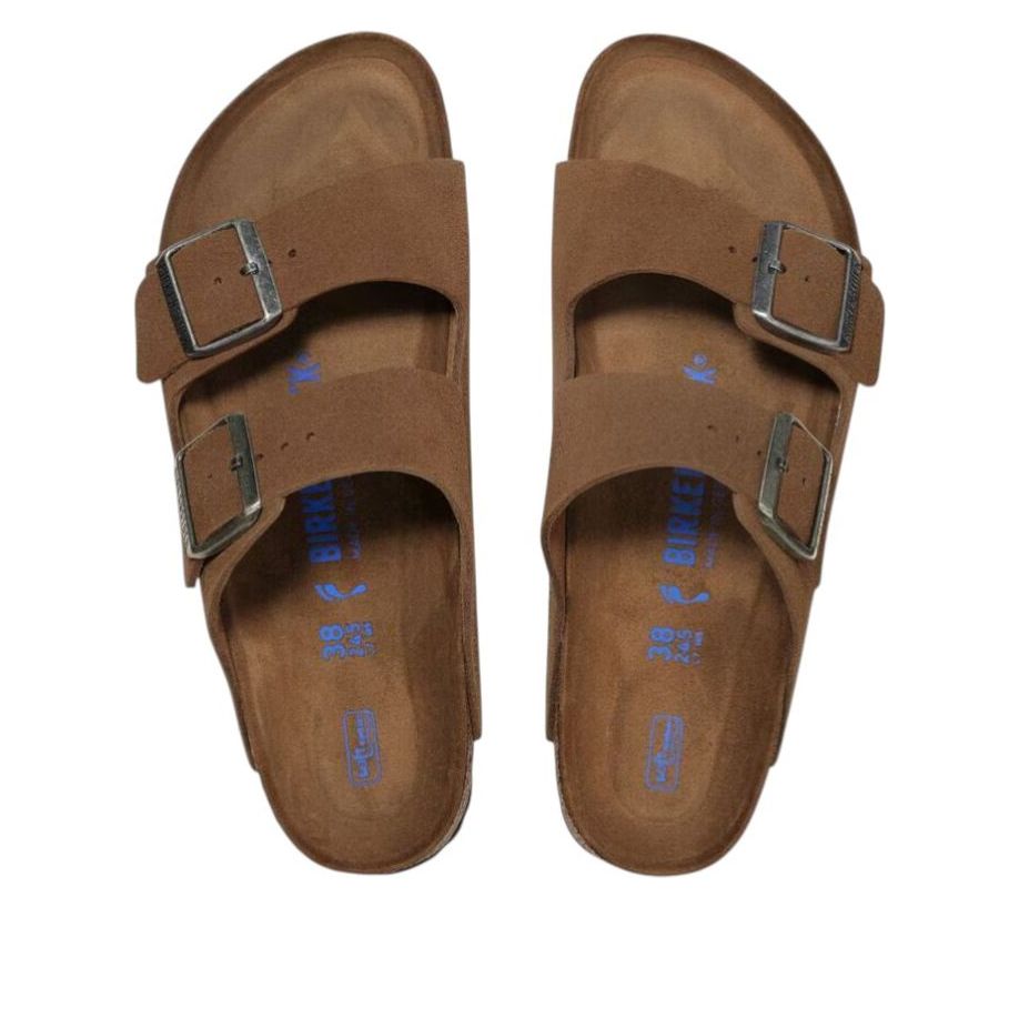 Шлепанцы (WMNS) Birkenstock Arizona Soft 'Dark Tea Tonal' — фото 4