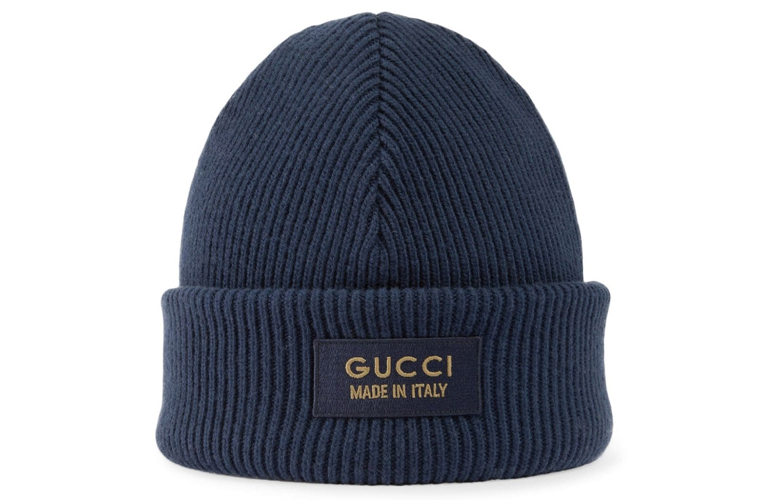 

Шерстяная шапка с логотипом GUCCI