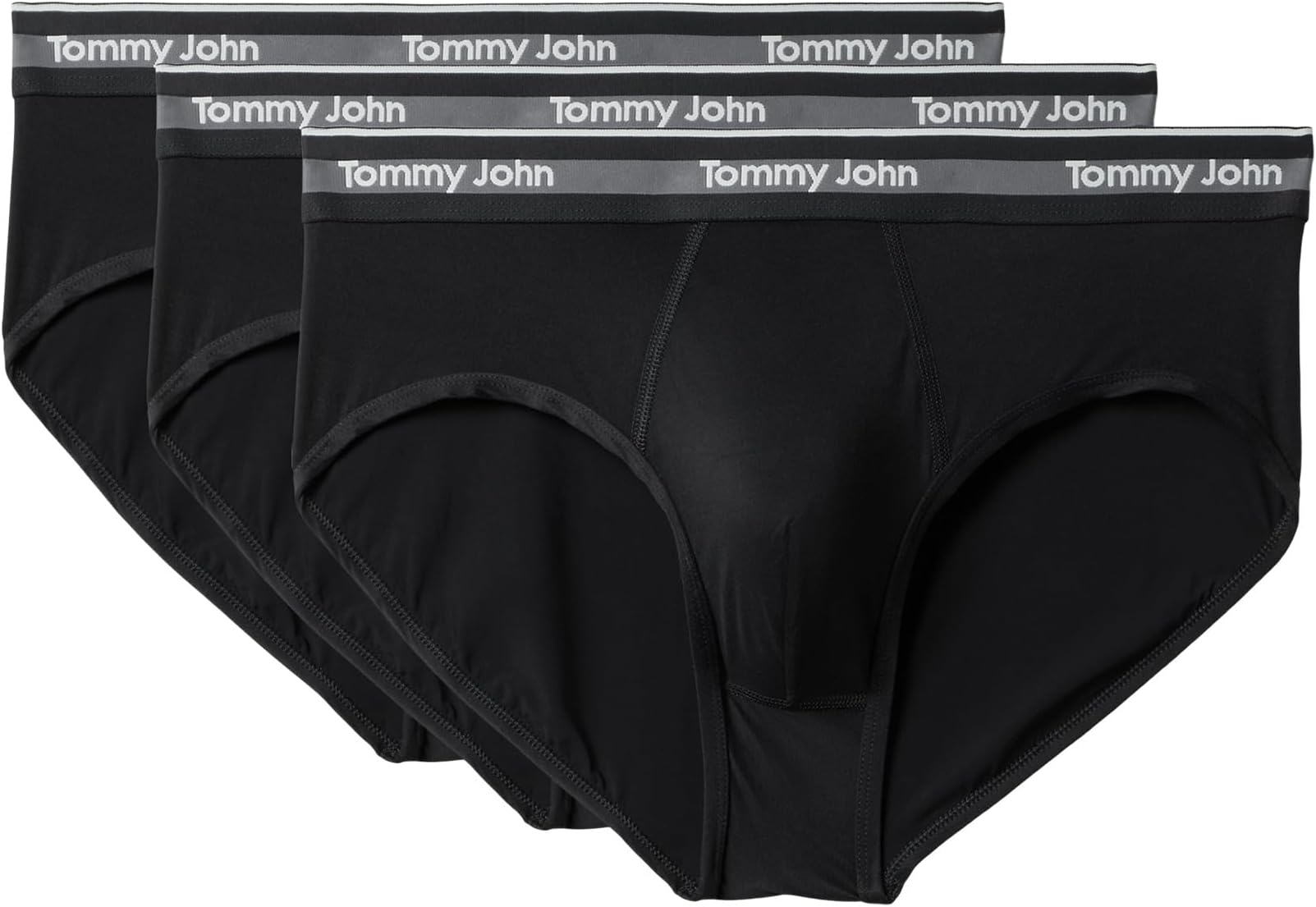 

Трусы Tommy John Comfort Micro Brief 3-pack, черный