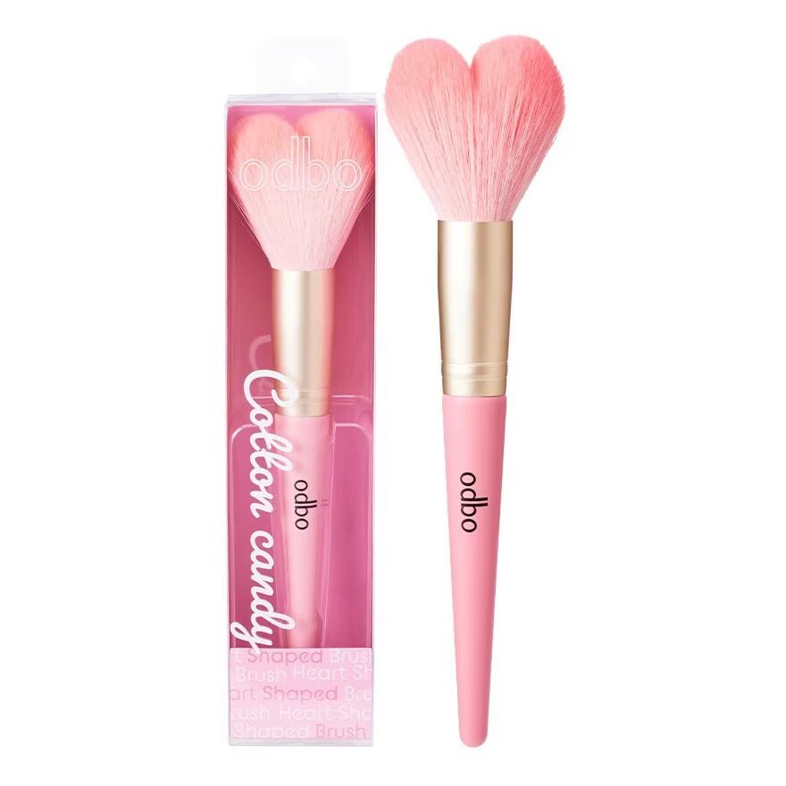

ODBO Кисть Odbo в форме сердца OD8003 1шт, Pink