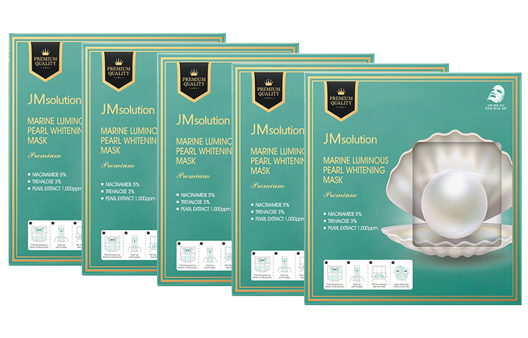 

JM Solution новая коллекция двухкамерная маски Ocean Pearl для лица успокаивающая увлажняющая и насыщающая влагой 5 штук/упаковка JMsolution