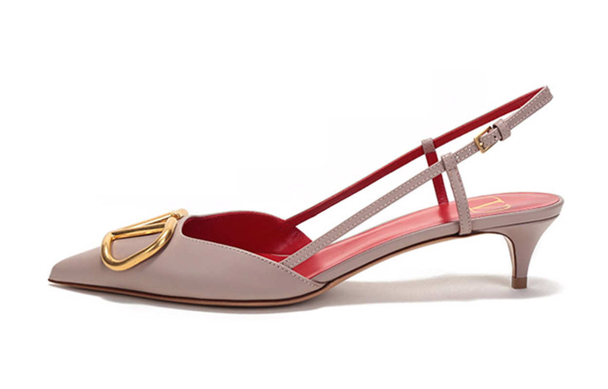 Гаравани VLogo Signature 40mm Слингбэки на каблуке Valentino — фото 2