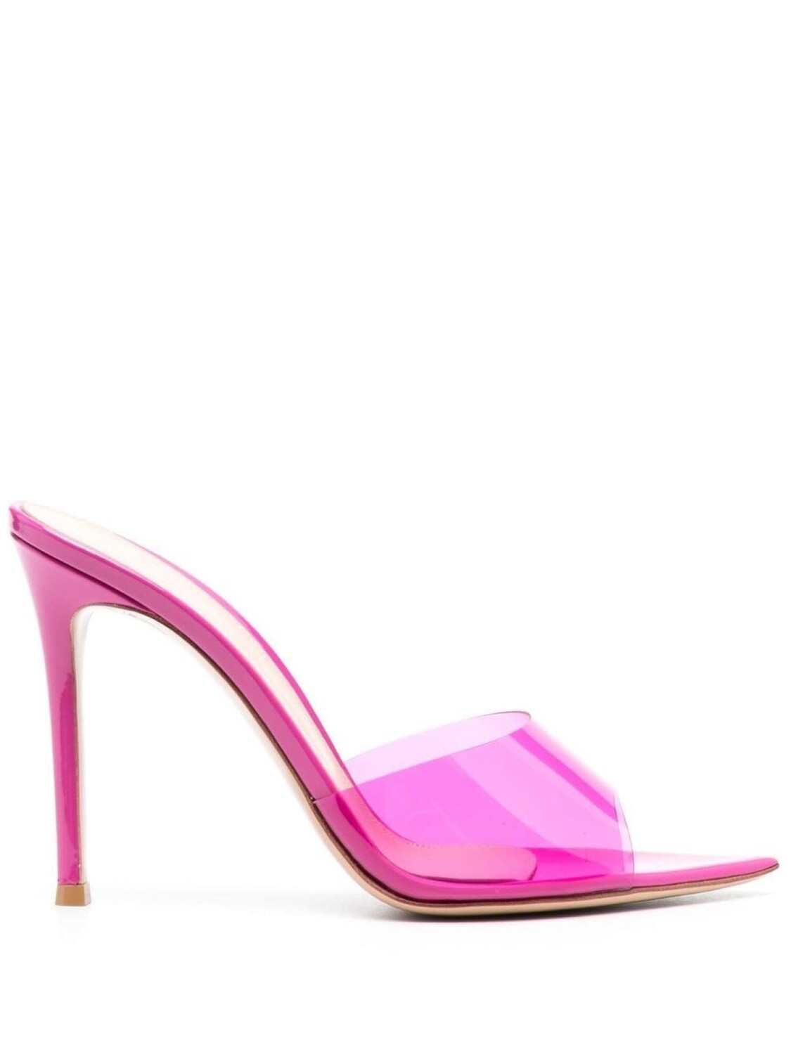 

Прозрачные босоножки Elle 115 Gianvito Rossi, розовый