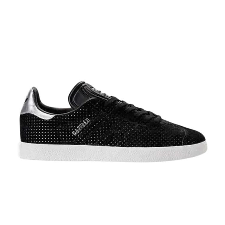 Кроссовки Adidas Wmns Gazelle 'Black Silver', черный