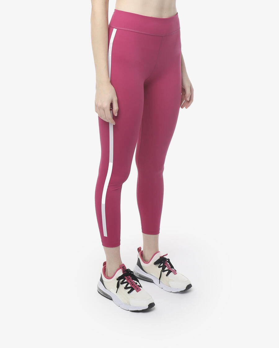 

JAKED Женские синтетические леггинсы для фитнеса цвета фуксии