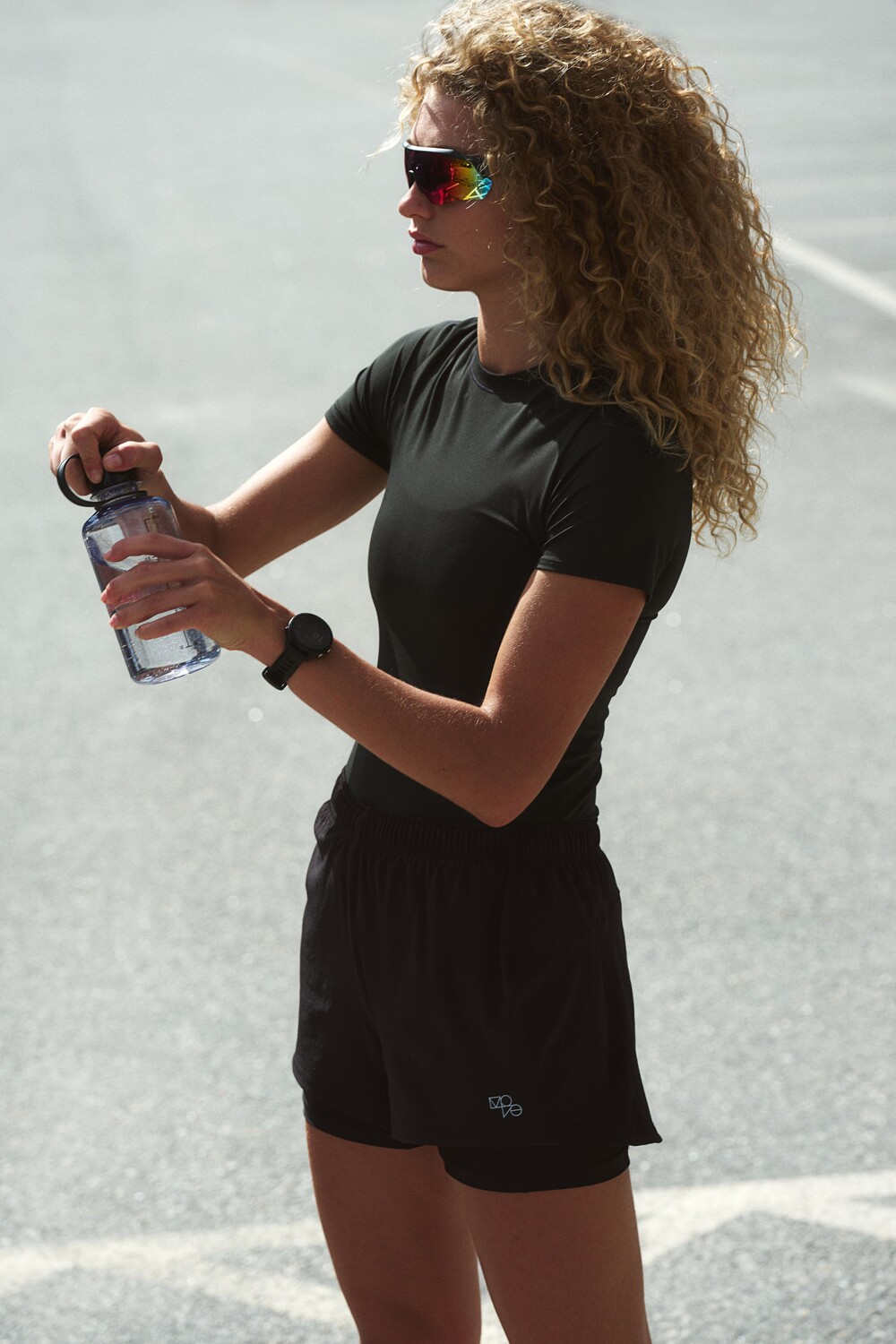 

Спортивная рубашка Drymove H&M, черный