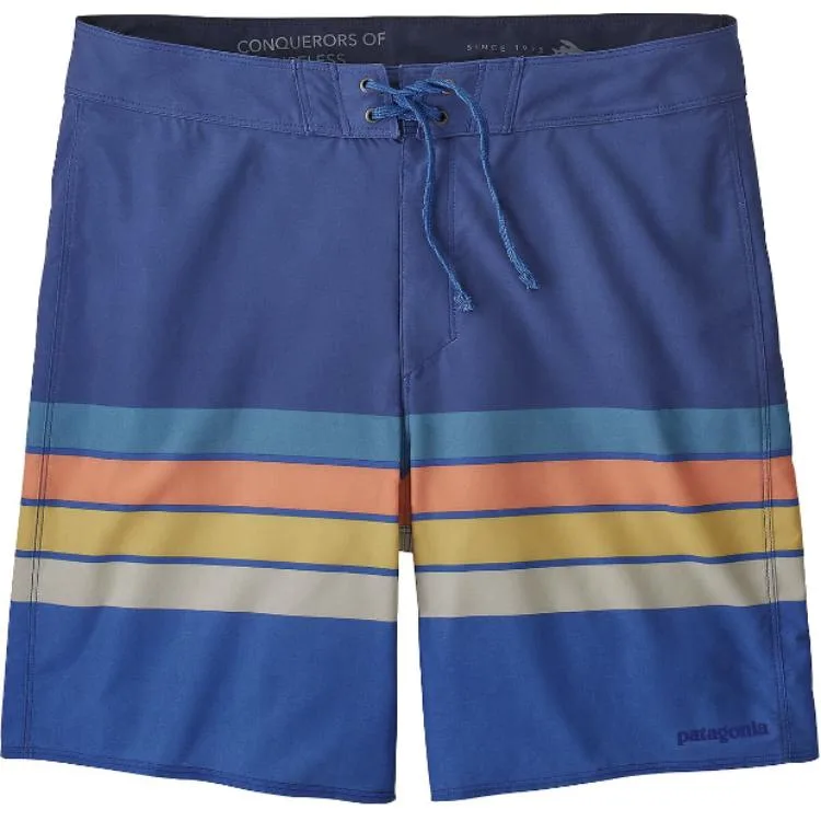 Шорты мужские casual Hydropeak Patagonia, Santa Cruz Stripes) Premium Blue/Superior Blue