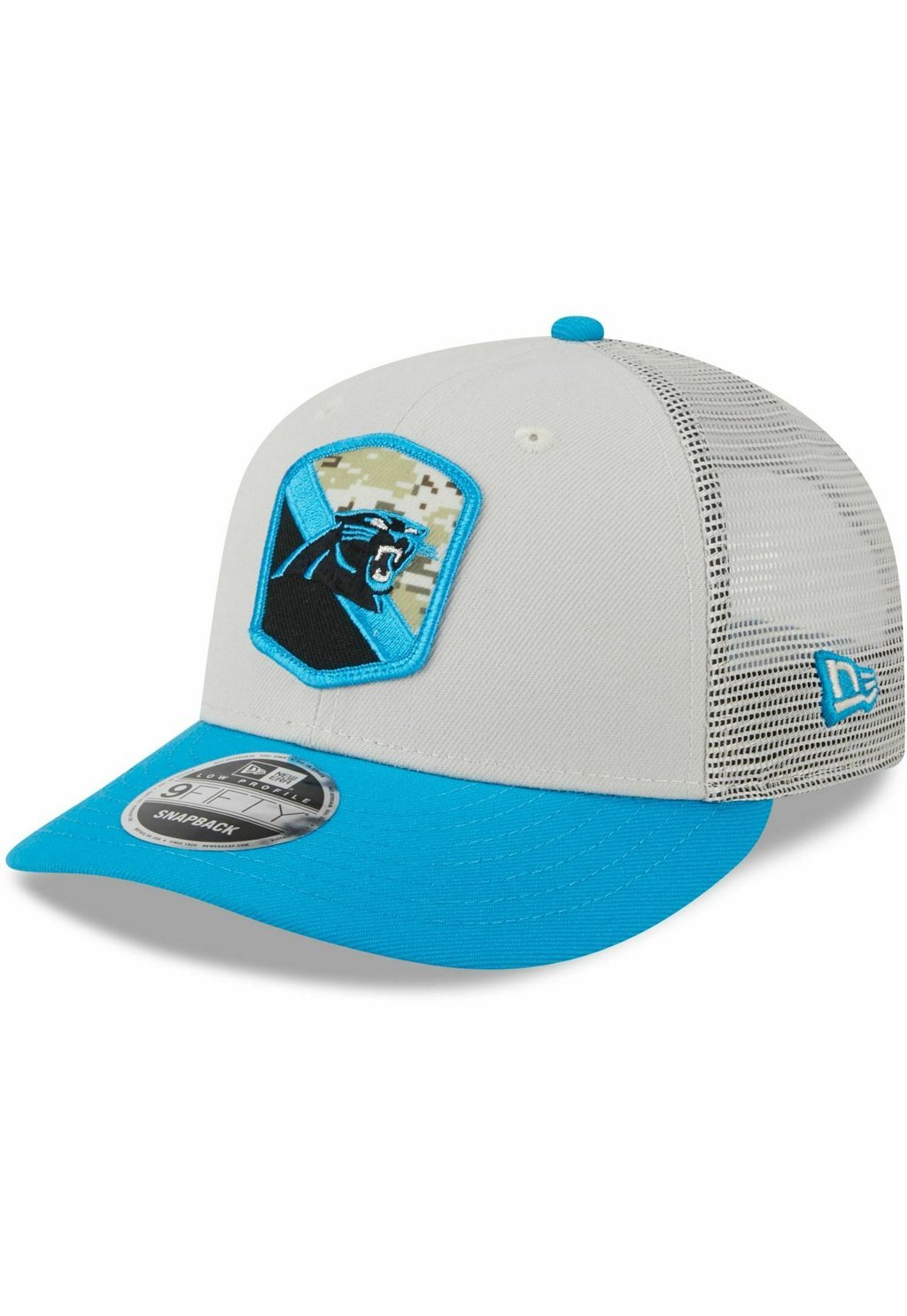 

Бейсболка 9FIFTY LOW PROFILE SNAP NFL SALUTE TO SERVICE New Era, цвет carolina panthers