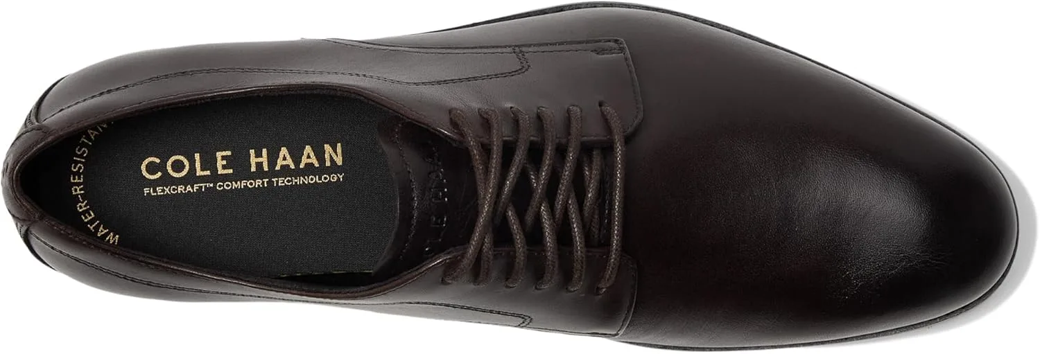 Мужские оксфорды Cole Haan Harmon Grand Plain Toe, черный/коричневый/шоколадный — фото 2