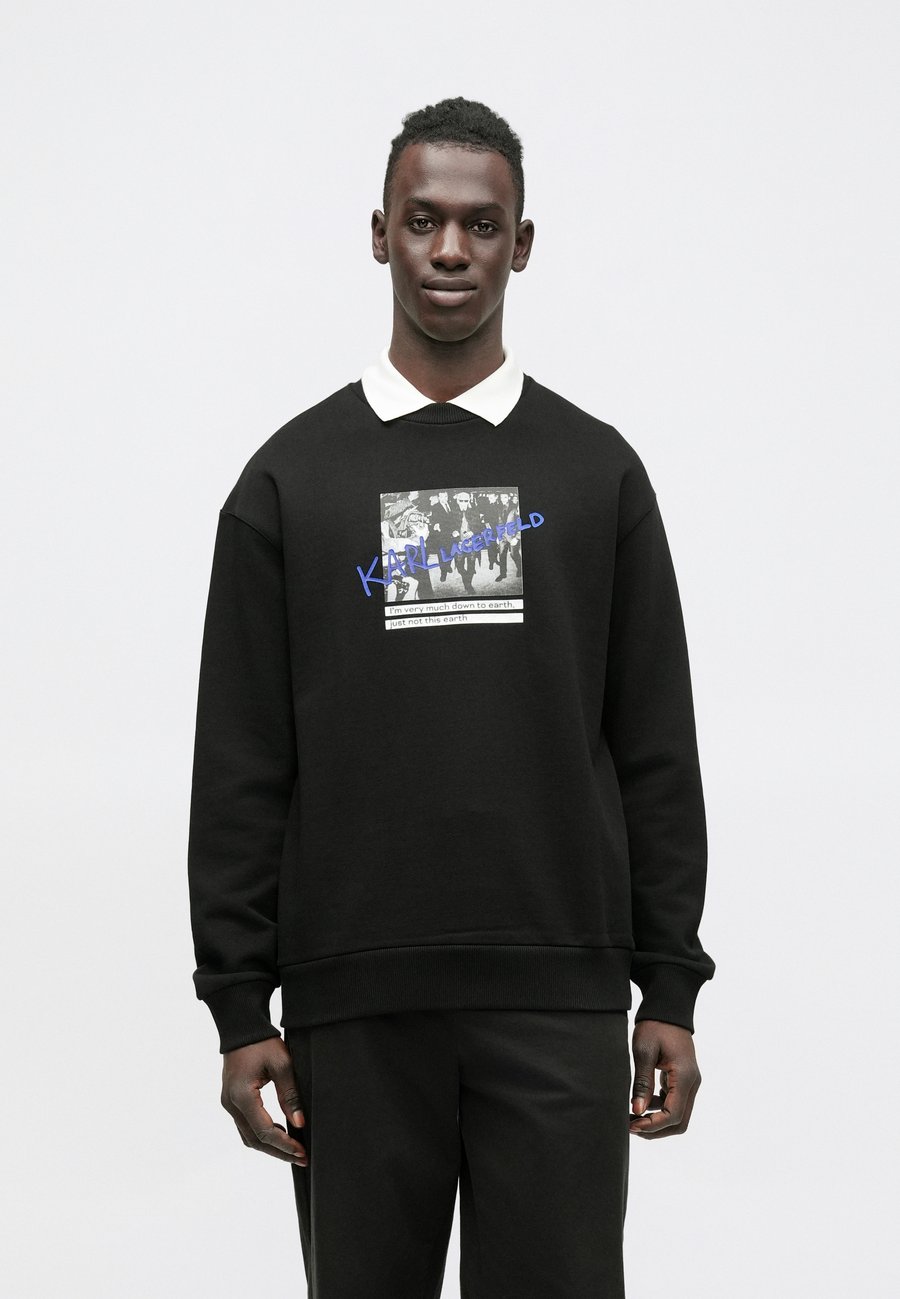

Толстовка KARL LAGERFELD CREW NECK, Black
