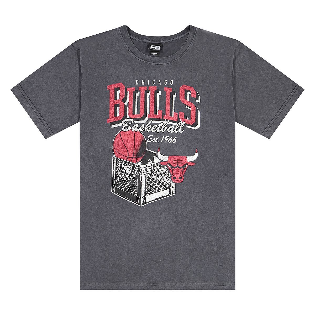 

Футболка NBA CHICAGO BULLS RETRO CRATE T-SHIRT New Era, цвет Schwarz