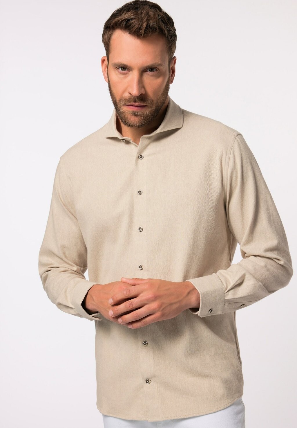 

Рубашка LANGARM HAI-KRAGEN COMFORT FIT BIS 8 XL JP1880, зеленый