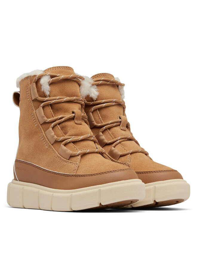 Зимние Ботинки Sorel Youth Explorer III Lace Wp 2088512253, коричневый — фото 2