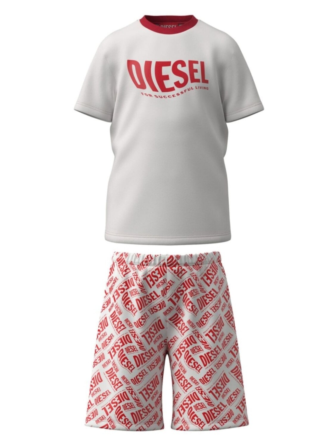 

Пижама с логотипом Diesel Kids, белый