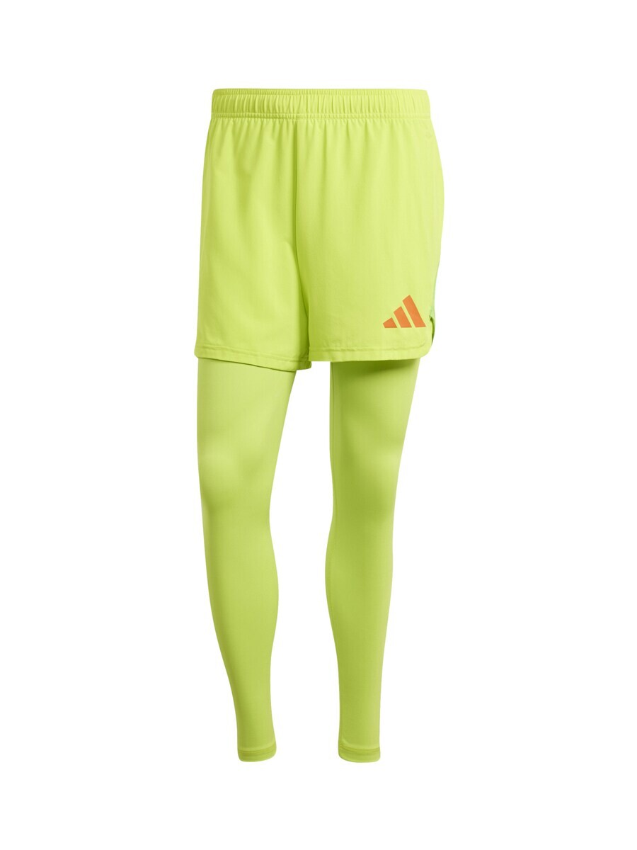 

Спортивные брюки ADIDAS PERFORMANCE Skinny Workout Pants, желтый