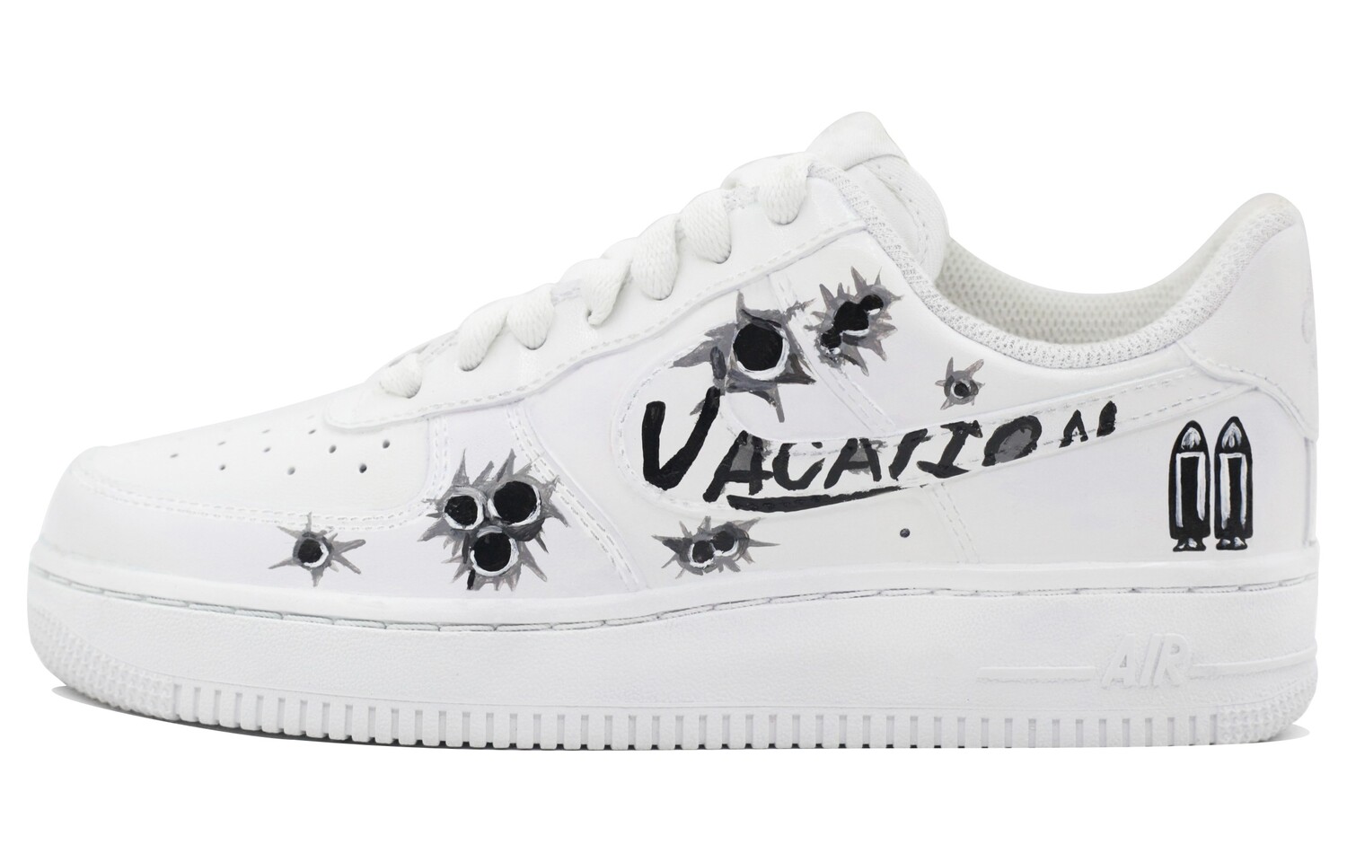 

Кроссовки Nike Air Force 1 Skateboard Shoes Men Low-Top Black White