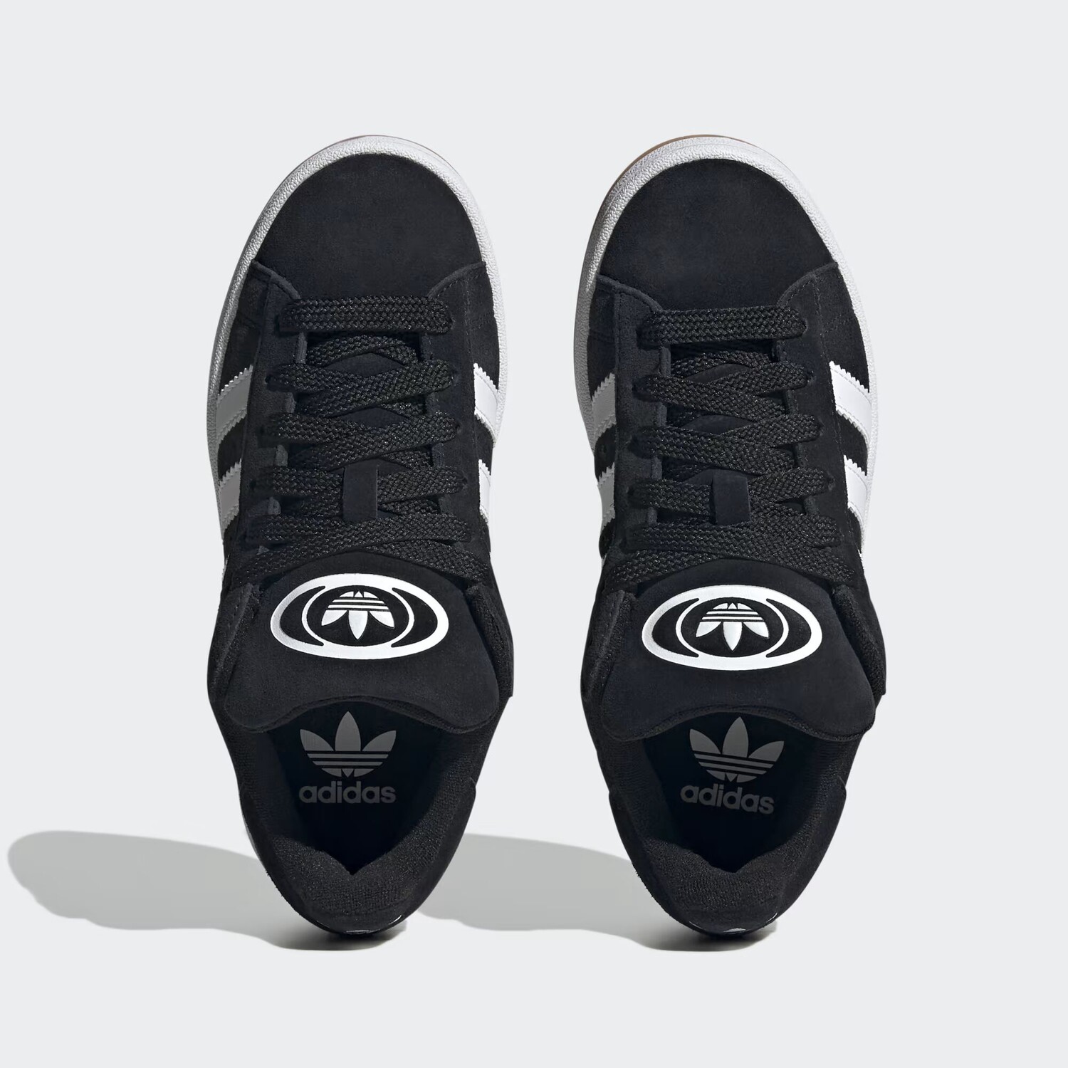 Кроссовки кампуса 00-х годов Adidas, цвет Core Black/Cloud White/Cloud White — фото 2