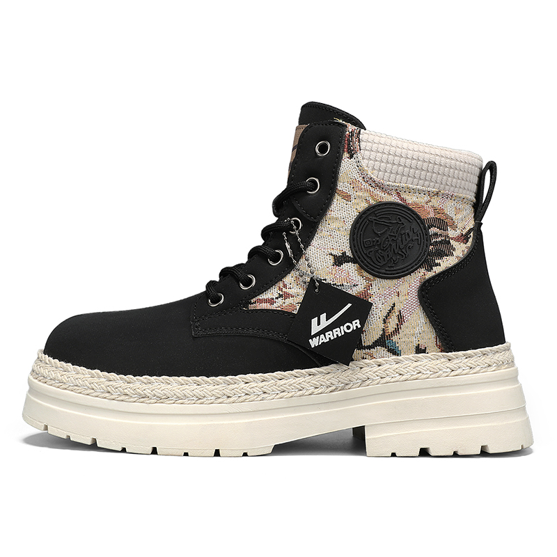 

Короткие мужские ботинки Martin WARRIOR, Black