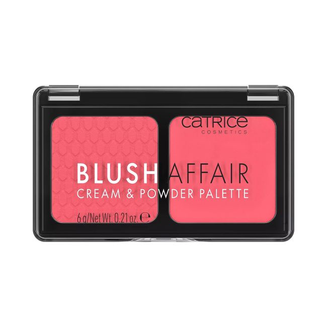 

Палитра кремовых и пудровых румян Blush affair Catrice, цвет 010, 6 гр