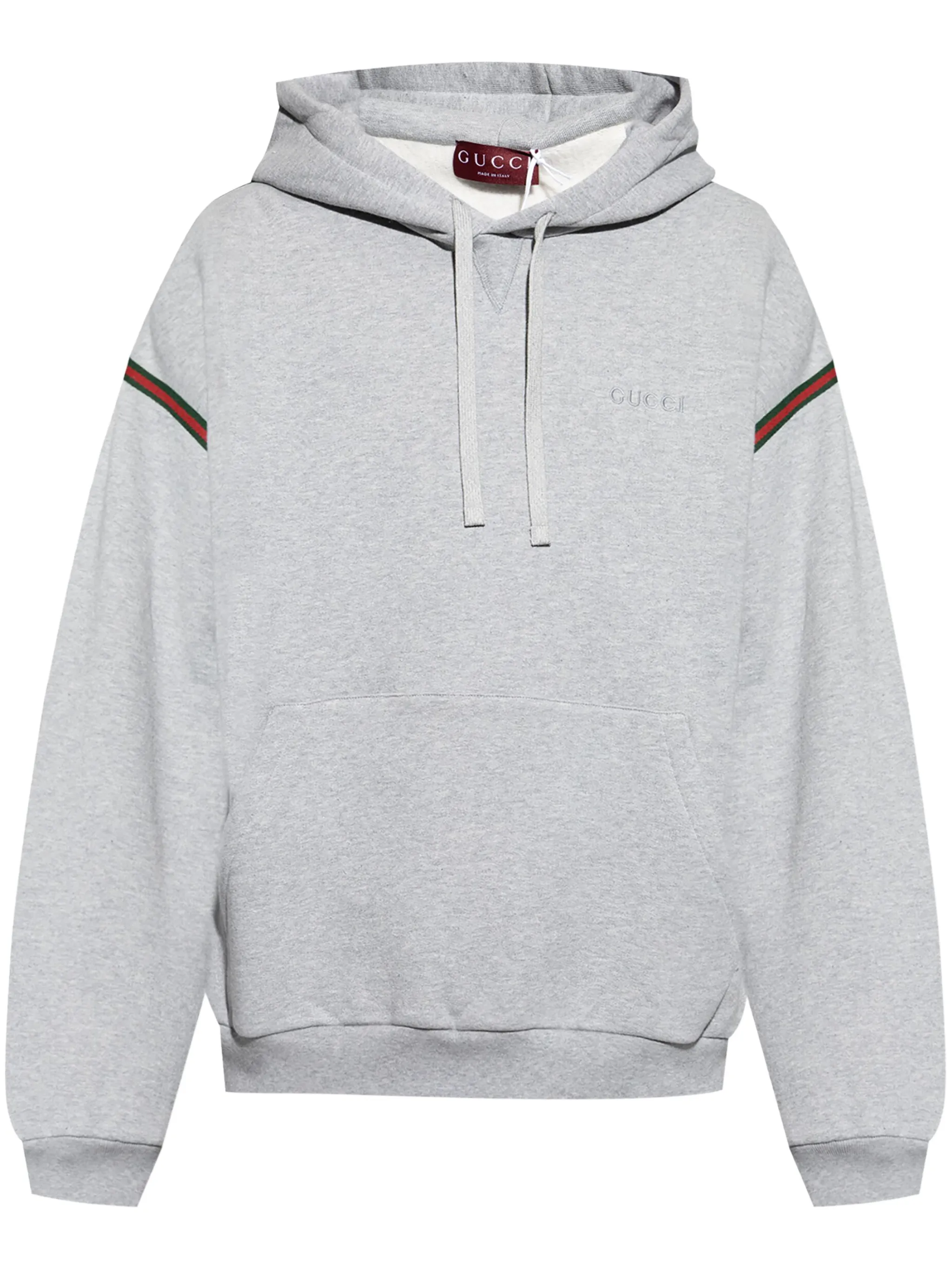 

Худи из джерси Gucci, серый