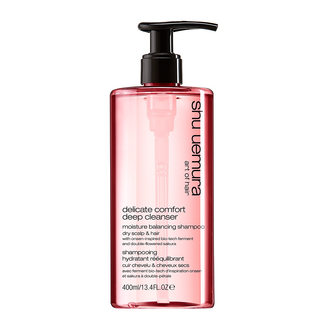 

Шампунь cleansing oils delicate comfort deep cleanser moisture balancing Shu Uemura, объем 400 мл
