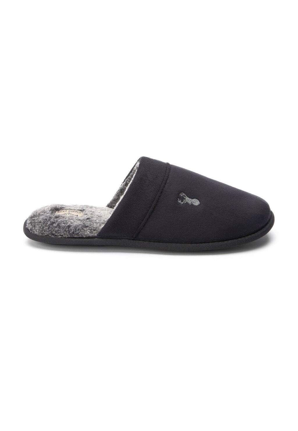 Тапочки NEXT STAG MULE SLIPPERS, цвет black