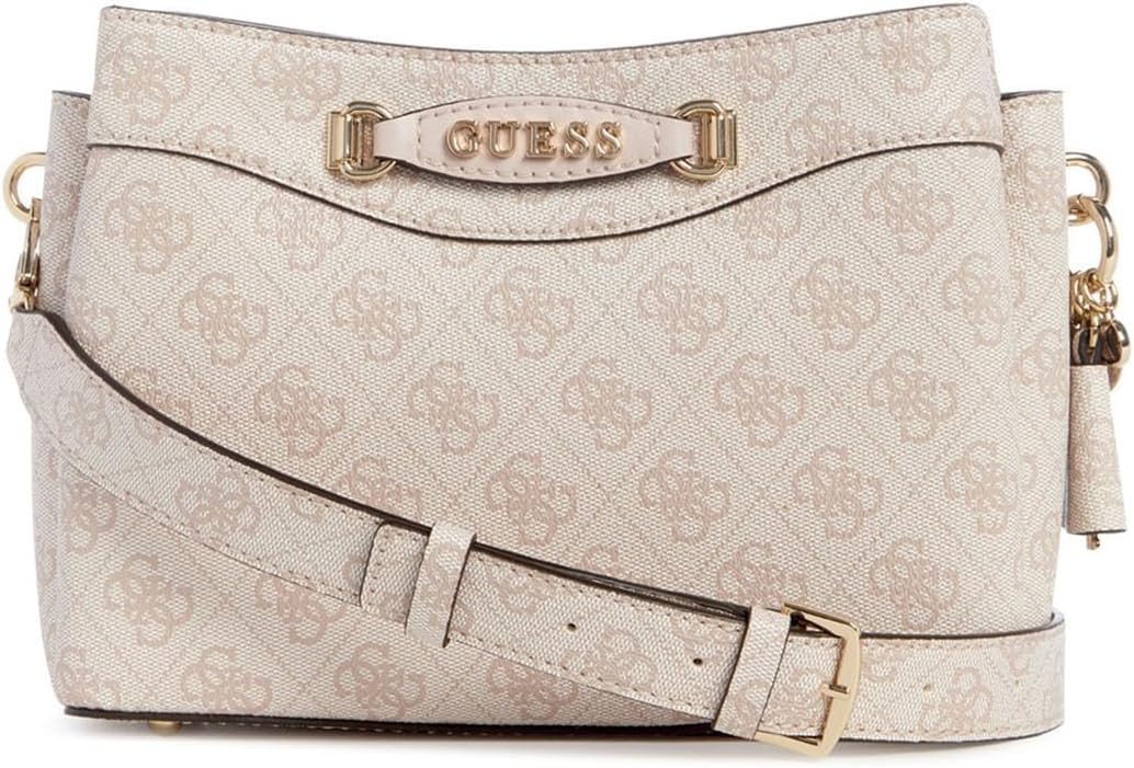 

GUESS женская сумка кроссбоди Emera Logo Girlfriend с верхней молнией, Blush Logo