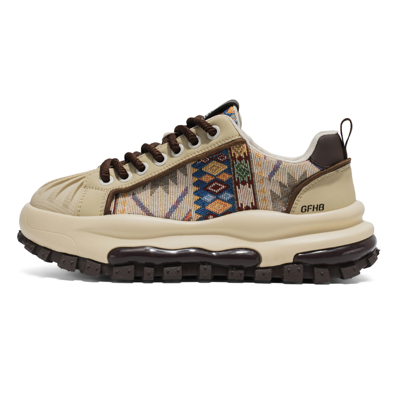 

Антиударные, устойчивые к истиранию и дышащие детские скейтбординг кроссовки для подростков Kung Fu partners, бежевый