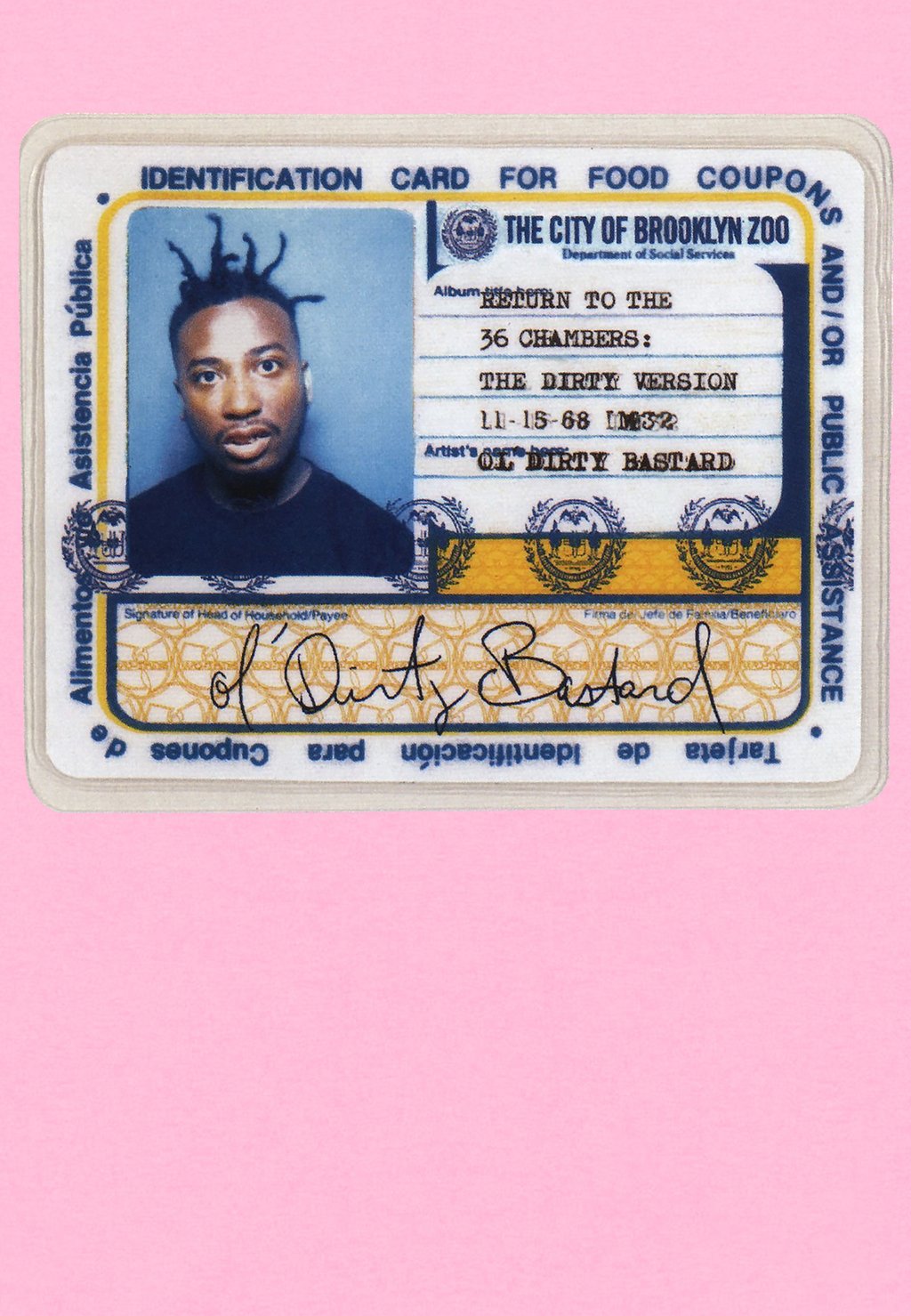 

Футболка с принтом ID CARD Henry Tiger, розовый