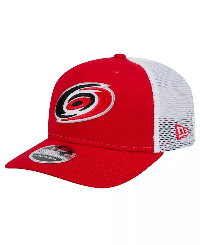 

Мужская шапка-шляпа Carolina Hurricanes Core Trucker 9SEVENTY Stretch-Snap, красно-белая New Era