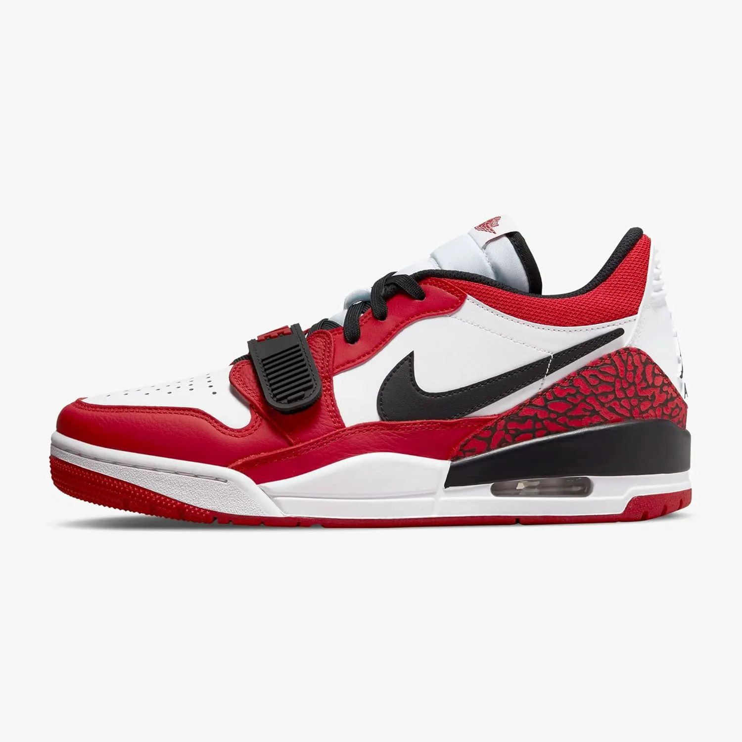 Мужские кроссовки Nike Jordan Max Aura 5, белый/черный/красный — фото 4