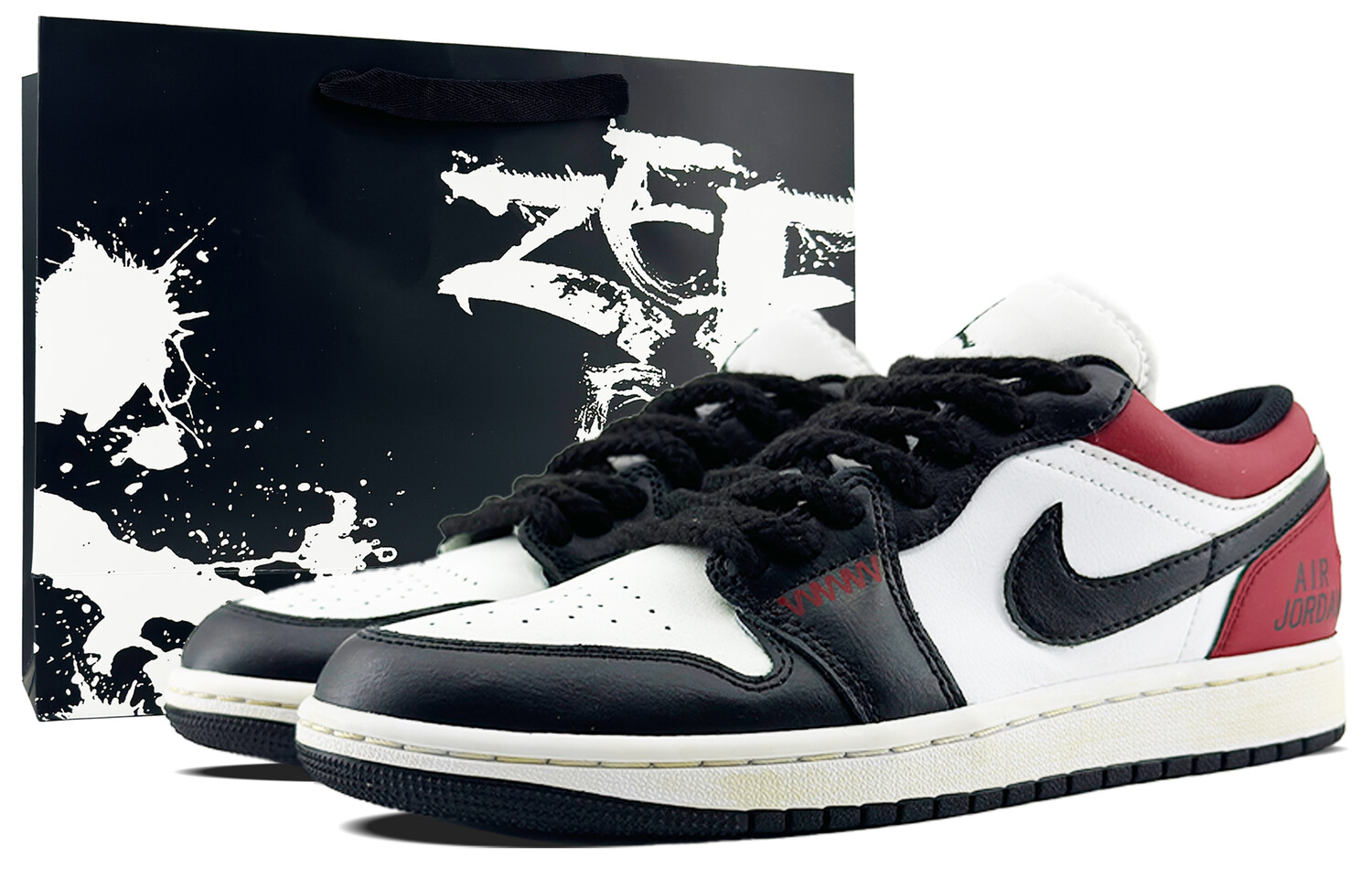 

Баскетбольные кроссовки Air 1 Vintage Men Low-Touch Red/Black Jordan, Черный, Баскетбольные кроссовки Air 1 Vintage Men Low-Touch Red/Black Jordan