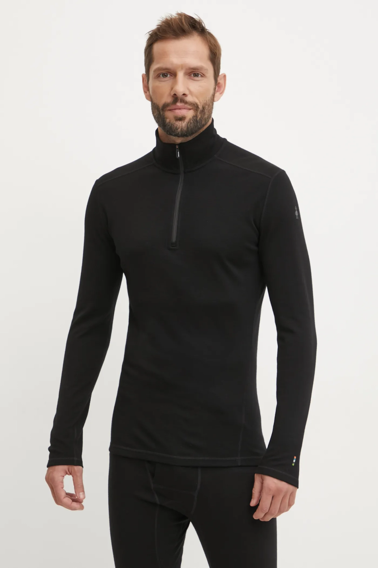 

Функциональный лонгслив Smartwool, черный