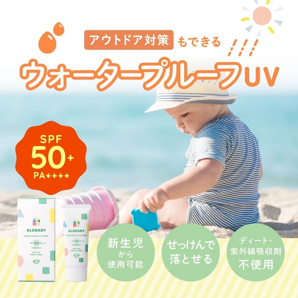 Солнцезащитный крем ALOBABY Aloe Baby SPF 50 PA+++, 3 шт — фото 2
