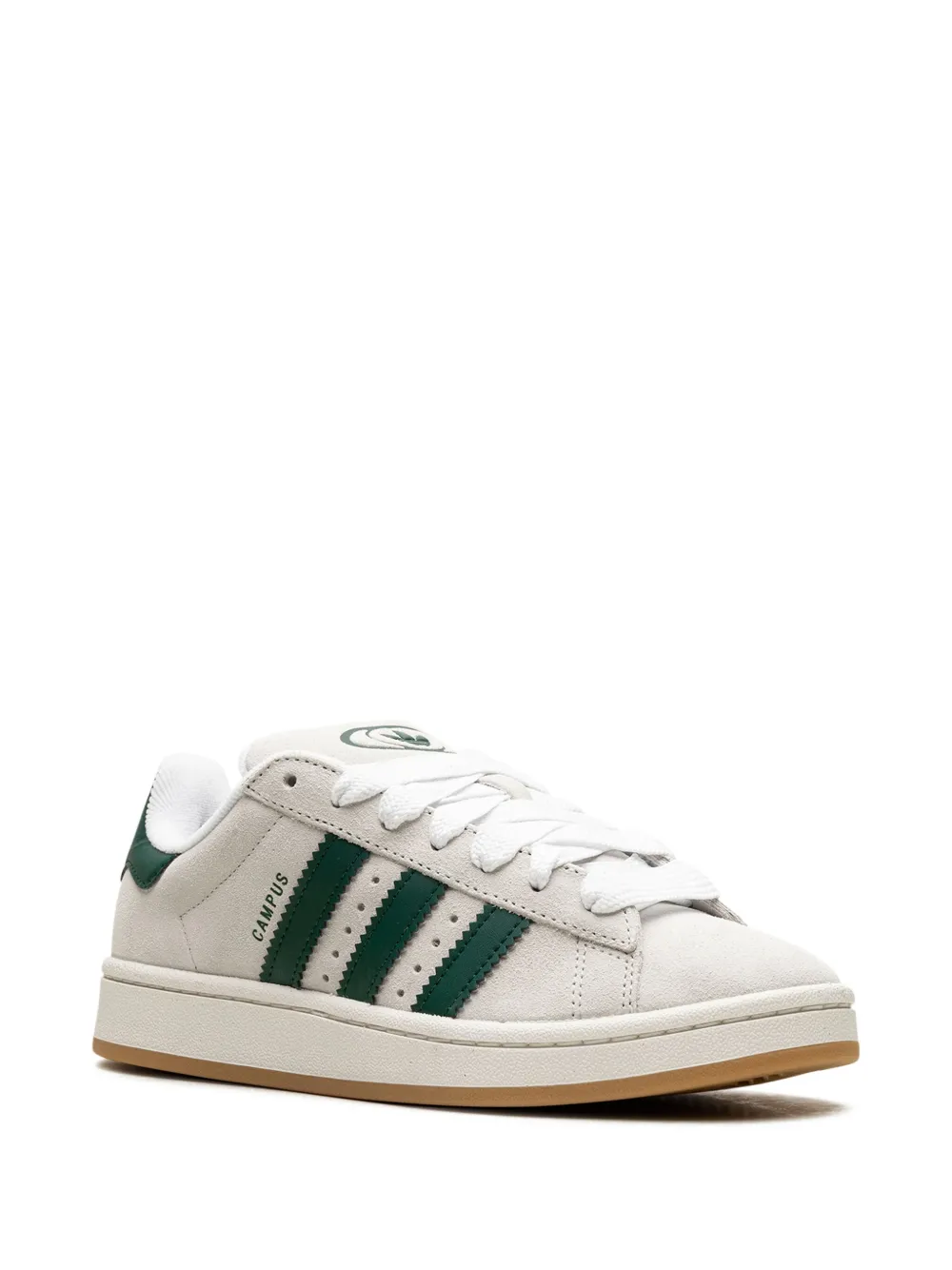 Кроссовки Campus 00s Crystal White/Collegiate Green adidas, белый — фото 2