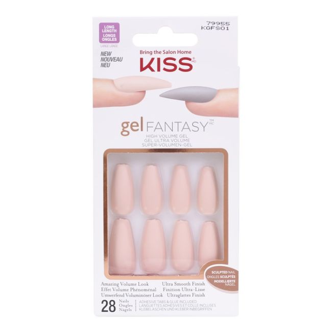 

Гель-Лак для ногтей Gel Fantasy High Volume (28 шт.) Kiss