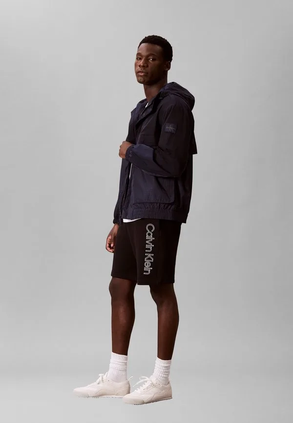 Спортивные шорты с графическим принтом Calvin Klein, Black
