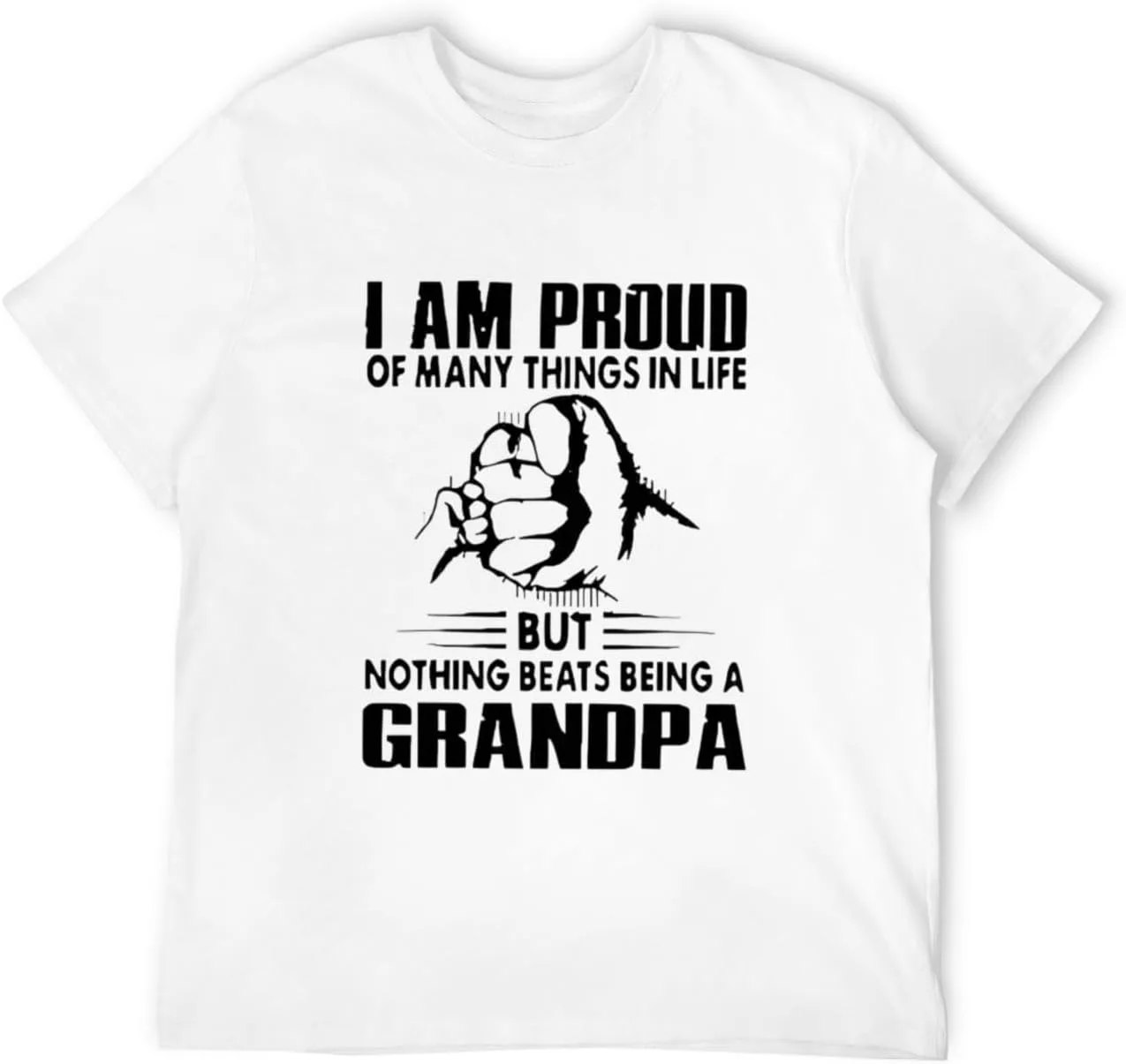 Футболка Funny Proud of Many Things in Life Nothing Being A Grandpa — фото 2