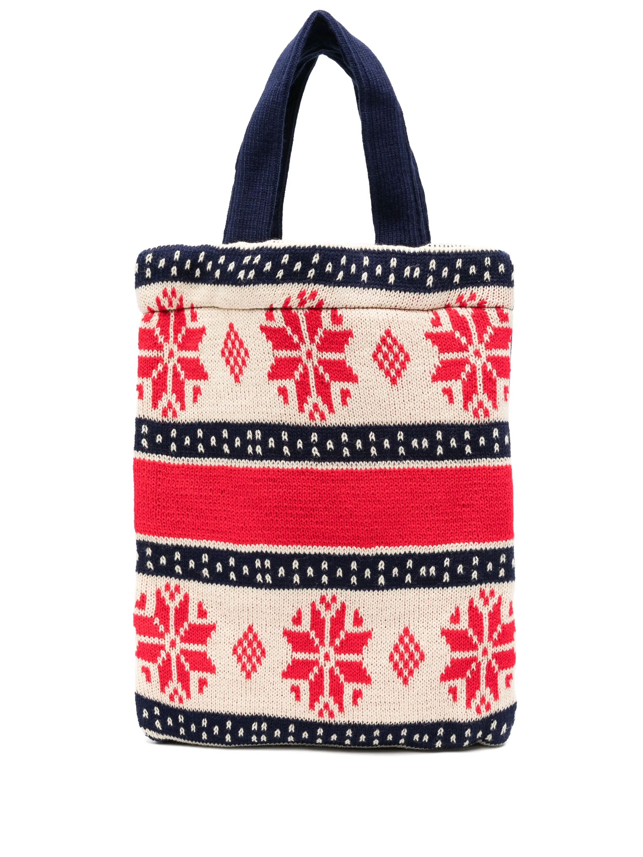 

Вязаная сумка-тоут Comme Des Garçons Shirt, синий