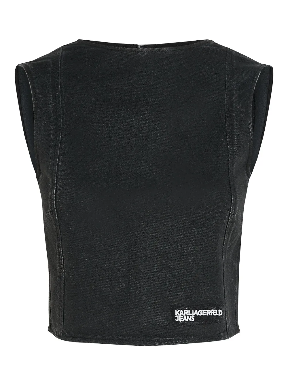 

Джинсовая блузка Karl Lagerfeld Jeans, черный