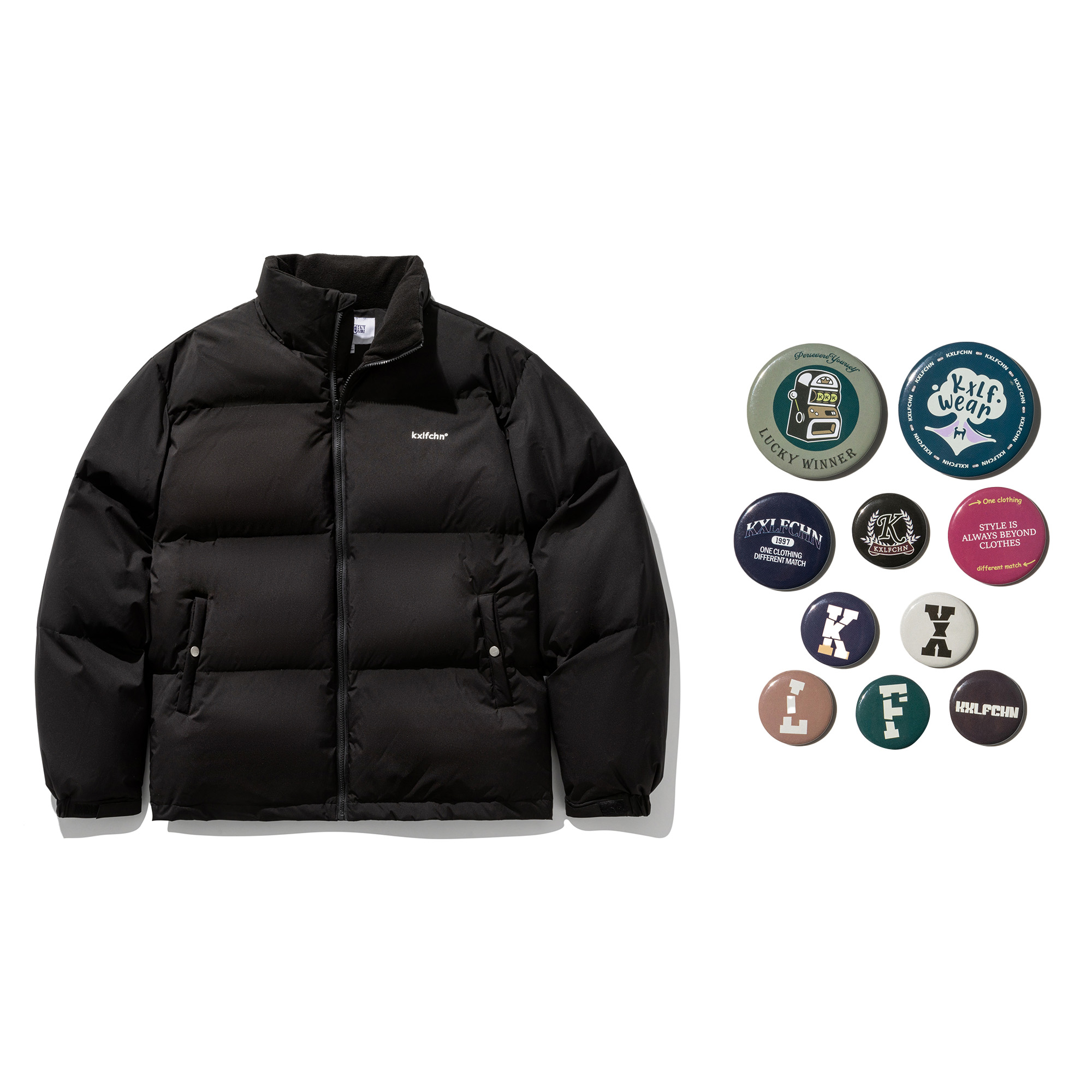 

KXLFCHN Унисекс пуховик, Black (Box Included)